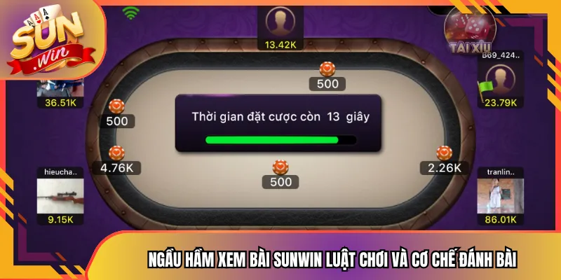 Ngầu Hầm Xem Bài Sunwin Luật Chơi Và Cơ Chế Đánh Bài