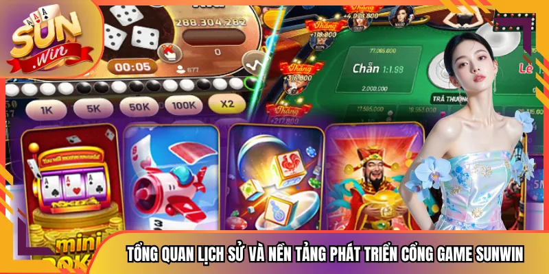 Tổng quan lịch sử và nền tảng phát triển cổng game Sunwin
