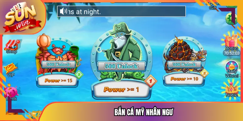Bắn Cá Mỹ Nhân Ngư
